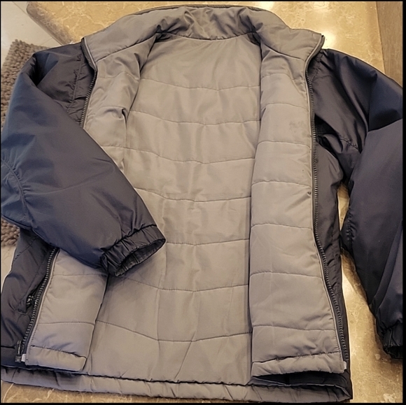 Columbia Women's Reversible Medium Gray/Dark Gray Ski Jacket, M - Picture 5 of 16